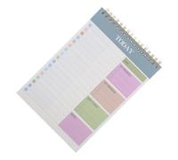 DIYEAH 3pcs Planning Notebook Daily Checklist Notepad Undated to Do List Notebook for Work Tasks Management Notepad Habit Tracker Weekly Habit Tracker for School Office Use