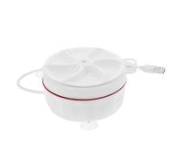 DIYEAH 3pcs Portable Mini Washing Machine USB Powered Clothes Washer with High Frequency Vibration for Travel Dorm Use Compact Design with Stable Suction
