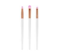 DIYEAH 3pcs Professional Makeup Brush Set for Woman with Nylon and Wood Handle, Easy to Hold and Long Time Use, for Daily Use and Cosmetics Application