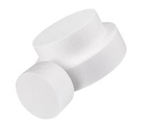 DIYEAH 3pcs Round Fake Cake Dummies Set Reusable Foam Cake Models 50mm-150mm Diameter Baking Practice Tools and Party Accessories