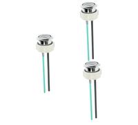 DIYEAH 3pcs Silver Toilet Water Tank Push Button for Home Closestool Easy to Install Replacement with Diameter Smooth Plated Surface for Bathroom Flush Compatible with Geberit Toilets