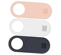 DIYEAH 3pcs Sliding Webcam Cover Privacy Lens Protectors for Laptop Phone Tablet Easy to Use Durable Design Minimalist Webcam Privacy Cover for Enhanced Security