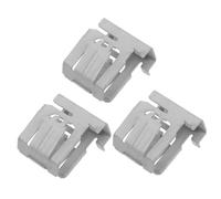 DIYEAH 3pcs Solar Panel Rack Clips Durable Bracket Clamp for Quick Installation Reliable Solar Panel Holder Buckles for Harsh Environments Component Mounting
