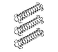 DIYEAH 3pcs Stainless Steel Dog Leash Spring Shock Absorber Bungee Buffer for Large Dogs Outdoor Walking Training Camping Weather Resistant