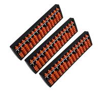 DIYEAH 3pcs Student Abacus Chinese Arithmetic Abacus for Counting Early Education Math Calculation Tool for School and Home Use