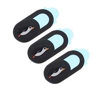 DIYEAH 3Pcs Webcam Covers Peeping Privacy Protector for Phones and Laptops Easy to Install Adhesive Decorate and Protect Your Camera Ultra Thin Design Secure Your Online Privacy