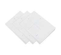 DIYEAH 3pcs Xy Coordinate Notepad: Coordinate Plane Graph Paper Grid Graphing Pad for Math Geometry Calculus Science White