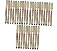 DIYEAH 3sets Art Fine Line Pens Multi-pack Black Ink Pens Professional Liner Portable Drawing Draw Supply 10pcs*3