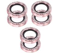 DIYEAH 3sets Phone Camera Lens Protectors Scratch Lens Rings for Plus Durable Protective Covers Stylish Design Easy Installation Use 2pcs*3