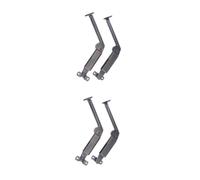DIYEAH 4 pcs Antique Copper Spring Support for Wood Box Cabinet Long Arm Safety Bracket Durable Practical Use for Boxes Sofa Stools Easy Installation