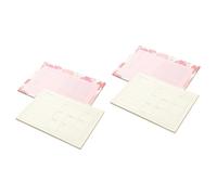 DIYEAH 4 Pcs Weekly Schedule Notepad with Thickened Pages and Smooth Writing Portable Daily Planning Notebook for Office and Home Use Includes Pink Spring Cherry Covers