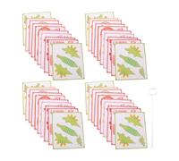 DIYEAH 4 Sets 3d Printing Pen Drawing Stencils Reusable Plastic and Metal Molds with Clog Remover Tool for Beginners Creative 3d Projects and Parent Activities