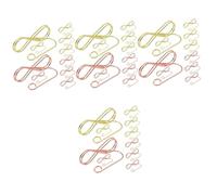 DIYEAH 40 Pcs Memo Clamps Photo Card Holders Table Sign Stands Menu Clips for Wedding Office Home Decor Gold Rose Gold Desktop Picture Holders with Firm Grip and Decorative Design