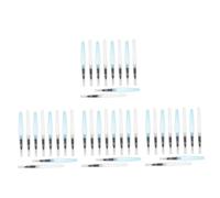 DIYEAH 40 pcs Refillable Watercolor Brush Pens with Water Absorbent Nylon Tips for Controlled Water Flow Fine Detailing and Vibrant Color Retention Suitable for Artists Calligraphy