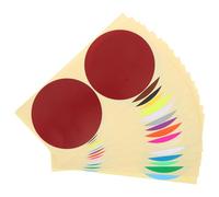 DIYEAH 40 Sheets Self-Adhesive Round Colorful Coding Dot Stickers 100Mm Circle Labels for Office, School Organization and Packaging