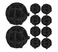 DIYEAH 40pcs 26mm Aquarium Filter Balls with Cotton Reusable Fish Tank round Filter Media for Biological Filtration and Water Purification in Freshwater and Saltwater Tanks