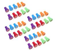 DIYEAH 40PCS Kids Stamp Set: Fruit & Vegetable Print Stamps - Self Ink Stampers for Art Projects - Teacher Prizes Goodie Bag Stuffers Classroom Rewards for Kids