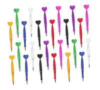 DIYEAH 40pcs Love Heart Shape Gel Ink Pens Cute Mermaid Tail Design Ballpoint Pens for Adults Whimsical Stationery Supplies for School Office and Special Occasions