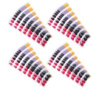 DIYEAH 480pcs Teardrop-shaped Index Tabs Sticky Self Adhesive Coding Labels for School Office Scrapbook Textbook Notebook Page Markers Random Color