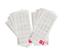 DIYEAH 48sheets Daily Use Planner Stickers Multi-Function Calendar Printing Tabs for Scrapbooking Organizing and Planning for Students and Office Workers