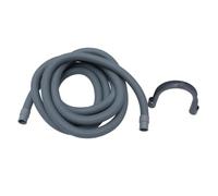 DIYEAH 4m U Shape Holder with Fully Automatic Washing Machine Drain Hose Extension Highly Flexible PVC Pipe, Extended Length for Efficient Outlet Drainage Universal