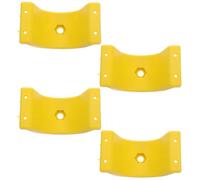DIYEAH 4pcs Cable Organizer: Cable Management Tray - Sturdy Wire Holder Clips For Road Indoor Applications Adjustable Height Angle
