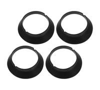 DIYEAH 4pcs Coffee Grinder Sealing Gaskets Replacement Circles for Coffee Grinding Machine, Made of Sturdy Pp Material, Easy to Clean with Good Sealing Effect for Home Use