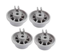 DIYEAH 4pcs Dishwasher Replacement Wheels Lower Rack Parts Compatible with Major Brands 165314 Dishwasher Accessories for Appliance Repair