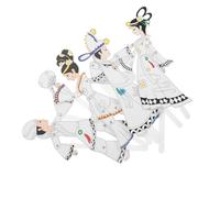 DIYEAH 4pcs DIY Traditional Chinese Character Puppets for Cultural Celebrations Creative Activities Enhance Learning Family Fun with Custom Designs