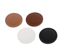 DIYEAH 4pcs Golf Alignment Markers Set Magnetic Golf Ball Position Coins with Pocket Compatible for Putting Green Training and Competitive Golfing Enthusiasts