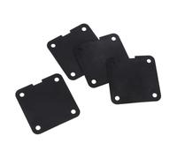 DIYEAH 4pcs High Density Rubber Air Compressor Pads Vibration Shock Absorbing Gaskets for Precise Pressure Control Compatible with Industrial Automation Models