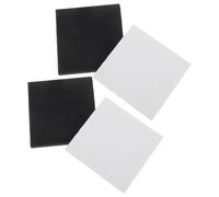 DIYEAH 4pcs High Heels Non Slip Shoe Pads Heel Repair Pad Rubber Self-Adhesive Anti-wear 60mm X 60mm X 3.5mm for Everyday Wear and Outdoor Activities