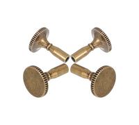 DIYEAH 4pcs Lamp Socket Knob Replacement Metal Copper Turn Switch Knob for Chandeliers, Precise Light Intensity Adjustment, Living Space Home Decor