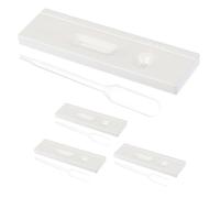 DIYEAH 4pcs Livestock Pregnancy Test Strips for Farm Animals Cow Early Detection Tool with Sensitive and Intuitive Display Results Abs Material for Breeding Management