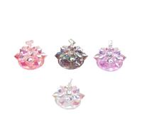 DIYEAH 4pcs Magnetic Nail Tip Holder Nail Art Practice Stand Manicure Display Rack for Technicians DIY Art Training in Iridescent Pink Purple White Gray