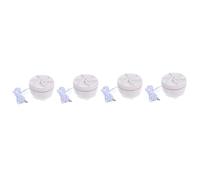 DIYEAH 4pcs Mini Washer Turbine Washing Machine Portable Collapsible Laundry Wash Tub for Socks Clothes Travel Use in Dorm