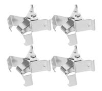 DIYEAH 4pcs Oil Painting Frame Clips for Artists with Secure Canvas Separation and Professional-Grade Durability, Silver Iron Material Suitable for Outdoor Painting and Outdoor Sketching