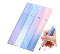 DIYEAH 4pcs Pastel Highlighters with Dual Tips Clear to See Highlighter Pens for Note-taking Aesthetic Study Supplies Gentle Hues for Students and Professionals
