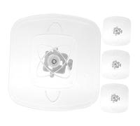DIYEAH 4pcs Plastic Oil Collecting Box for Range Hood Kitchen - Easy Installation, Large Capacity, Simple Practical Oil Cup for Kitchen Hood