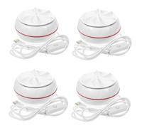 DIYEAH 4pcs Portable Mini Washing Machine Small Clothes Washer for Travel Home Use Lightweight and Compact Design for Socks and Delicate Items