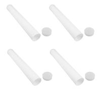 DIYEAH 4pcs Pp Poster Storage Tube for Artists 46cm X 6cm