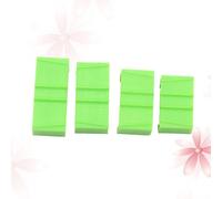 DIYEAH 4pcs Recurve Center Line Regulator Tool for Adjusting Alignment and Tuning String Level Sturdy Abs Material in Green for Practice and Competition