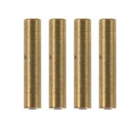 DIYEAH 4pcs Refrigerator Door Spring Repair Copper Pipe Fittings Connectors for Cooling Appliance Maintenance Welding Joint Pipe Coupling