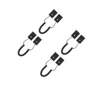 DIYEAH 4pcs Retractable Lost Spring Rope Remote Tether with Self Adhesive Mount Versatile Phone Security Strap for Home Office Store Easy Installation Durable and Minimalist Design
