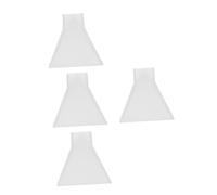 DIYEAH 4pcs Silicone Pyramid Mold for Epoxy Casting DIY Craft Supply for Dried Flower Specimens and Decorative Artistry User-Friendly Sturdy Silicone Mold for Creative Pyramid Making