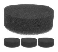 DIYEAH 4pcs Sponge Media Filter Pad Black, Fit for EHEIM 603 Canisters | 5 Inch, Coarse And Fine Pre-Filter Sponges for Aquariums, Fish Tank, Improves Water Quality, Safe To Fish, Shrimp, Plant