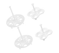 DIYEAH 4pcs Steamer Rack Food-grade Holder for Boiling Compact Design for Refrigerators Easy to Clean Steaming Trays for Pressure Cookers for Home Cooking