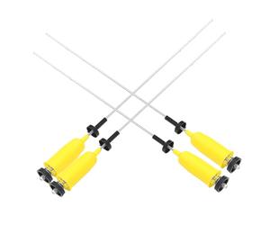 DIYEAH 4pcs Suspension Rod for Washing Machine Vibration Support Replaceable Balance Rods for Stabilizer Use Random Color