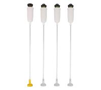 DIYEAH 4pcs Washer Suspension Rod - Washing Machine Stabilizer Compatible For Haier Heavy Duty Tension Replacement For Drum Vibration Reduction Home Laundry