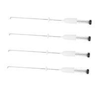 DIYEAH 4pcs Washing Machine Balance Bar Shock Absorbing Rod Spring Tie Rod Universal Washer Part Anti-vibration System for Full Automatic Washing Machines